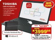 Toshiba C850 Notebook