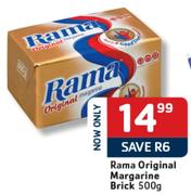 Rama Original Margarine Brick - 500g