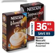 Nestle Nescafe Cappuccino Assorted-Each