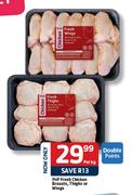 PnP Fresh Chicken Breasts, Thighs Or Wings-Each