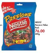 Nestle Passions Value Pack-600g