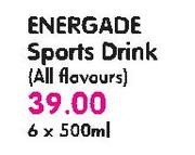 Energade Sports Drink-6x500Ml