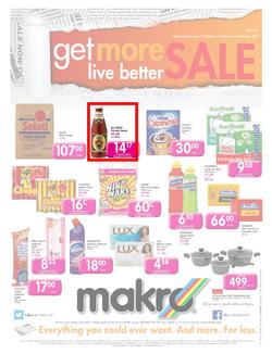 Makro Gauteng : Food (17 Oct - 30 Oct 2013), page 1