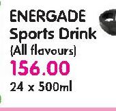 Energade Sports Drink(All Flavours)-24x500ml Pack