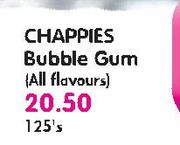 Chappies Bubble Gum(All Flavours)-125's 