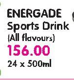 Energade Sports Drink(All Flavours)-24x500ml