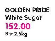 Golden Pride White Sugar-8x2.5Kg