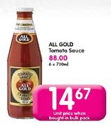 All Gold Tomato Sauce-750ml