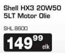 Shell HX3 20W50 5L Motor Olie(SHL8600)-Elk
