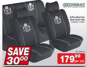 Stingray 6 Piece Skull Car Seat Cover Set(STG.ZSSKULL)-Per Set