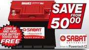 Sabat Powertech Ou Battery Benodig(SBT.630)