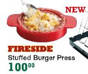 Fireeside Stuffed Burger Press-Each
