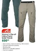 First Ascent Women's Zip-Off Utility Pants-Each