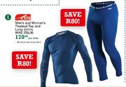 First Accent Men's And Women's Therma Top And Long Johns-Per Items