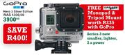 Go Pro Hero 3 Silver Edition-Each