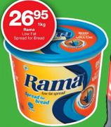 Rama Low Fat Spread For Bread-1Kg