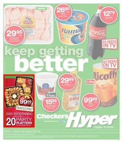 Checkers Hyper Western Cape : Keep Getting Better (28 Oct - 10 Nov 2013), page 1