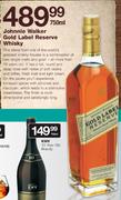 Johnnie Walker Gold Label Reserve Whisky-750ml