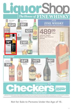Checkers Western Cape : Liquor Shop (28 Oct - 9 Nov 2013), page 1