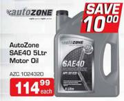 AutoZone SAE40 5L Motor Oil(AZC.1024320)-Each