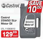 Castrol 25W50 5L Motor Oil(CTL.11050810)-Each