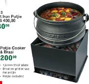 Fireside Potjie Cooker & Braai