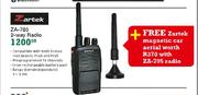 Zartek ZA705 2 Way Radio
