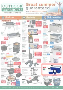 Outdoor Warehouse: Great Summer Guaranteed (21 Nov - 31 Dec 2013), page 1