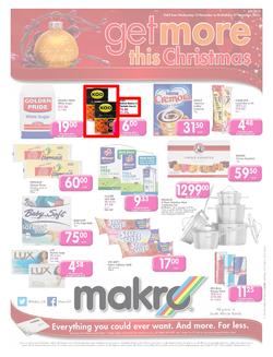 Makro Bloemfontein : Food (13 Nov - 27 Nov 2013), page 1
