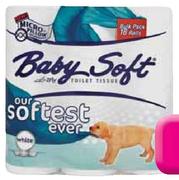 Babysoft 2-Ply Toilet Rolls-Each