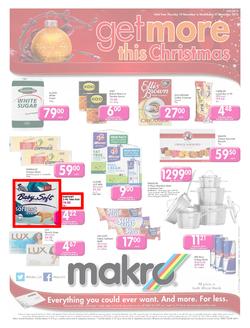 Makro KZN : Food (14 Nov - 27 Nov 2013), page 1