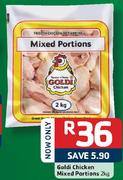 Goldi Chicken Mixed Portions-2Kg