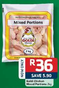 Goldi Chicken Mixed Portions-2kg