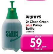 Wynn's 2L Cleen Green+ Pump Bottle-Each