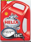Shell Helix HX3 20W50 5L Motor Oil SHL.8600-Each