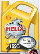 Shell Helix HX5 15W40 5L Motor Oil SHL.8274-Each