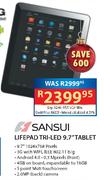 Sansui 9.7" Lifepad Tri-Led Tablet