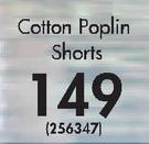 Legend Cotton Poplin Shorts