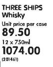 Three Ships Whisky-12 x 750ml