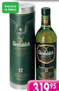Glenfiddich 12 YO Special Reserve Single Malt Scotch Whisky In Gift Tin-12 x 750ml