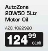 Autozone 20W50 5ltr Motor Oil Each
