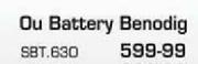 Sabat OU Battery Benodig(SBT 630)