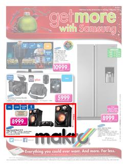 Makro : Get More With Samsung (24 Nov - 9 Dec 2013), page 1