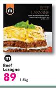 M Beef Lasagne-1.5kg