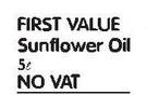 First Value Sunflower Oil-5L Each