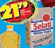 Selati White Sugar-2.5Kg