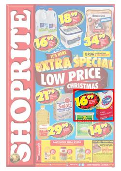 Shoprite Eastern Cape : Extra Special Low Price Christmas (25 Nov - 8 Dec 2013), page 1