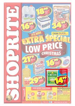 Shoprite Eastern Cape : Extra Special Low Price Christmas (25 Nov - 8 Dec 2013), page 1