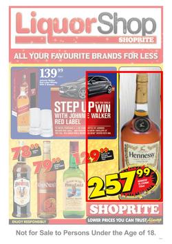 Shoprite Eastern Cape : Liquor Shop (25 Nov - 8 Dec  2013), page 1