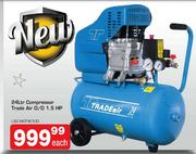 Tradeair 24L Compressor D/D 1.5 HP L&G.MCFRC100